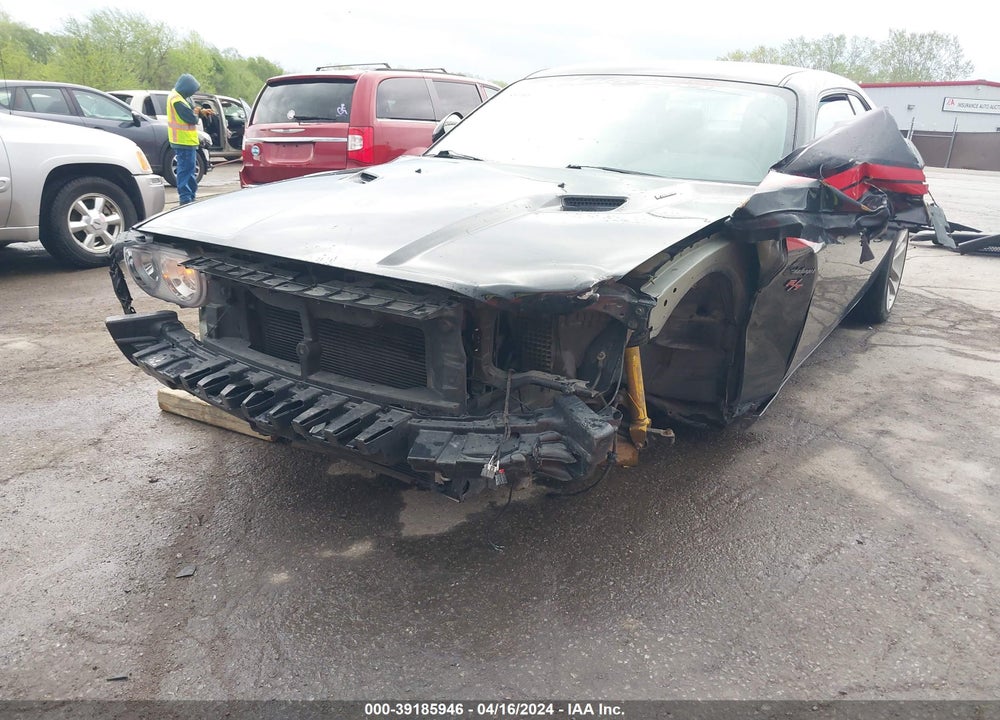 2012 DODGE CHALLENGER R/T VIN: 2C3CDYBT1CH238662