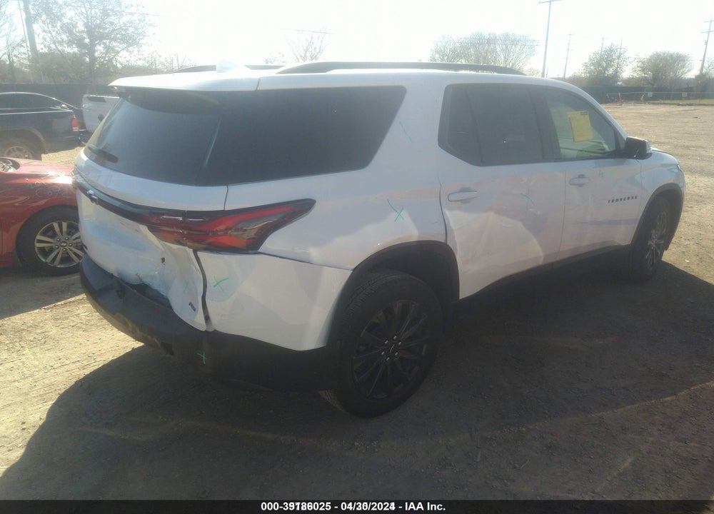 2022 CHEVROLET TRAVERSE FWD RS VIN: 1GNERJKW0NJ128055