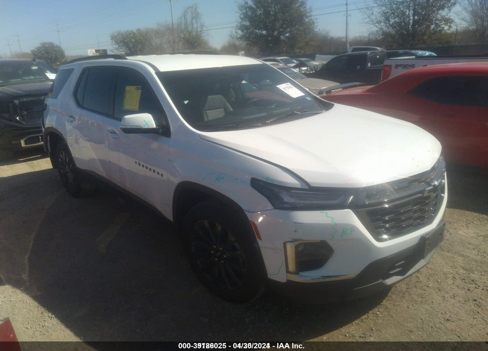2022 CHEVROLET TRAVERSE FWD RS VIN: 1GNERJKW0NJ128055