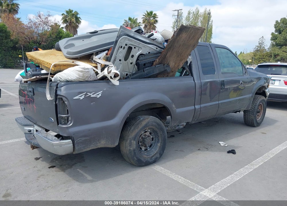 2004 FORD F-250 LARIAT/XL/XLT VIN: 1FTNX21S64EC58111