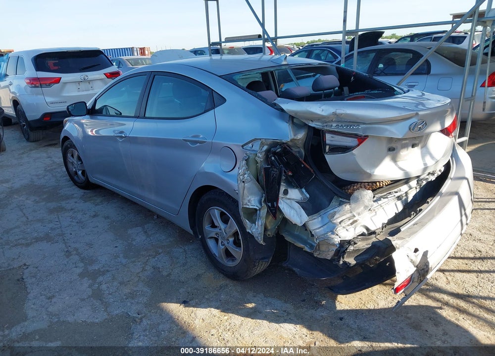 2014 HYUNDAI ELANTRA SE VIN: KMHDH4AE1EU188714