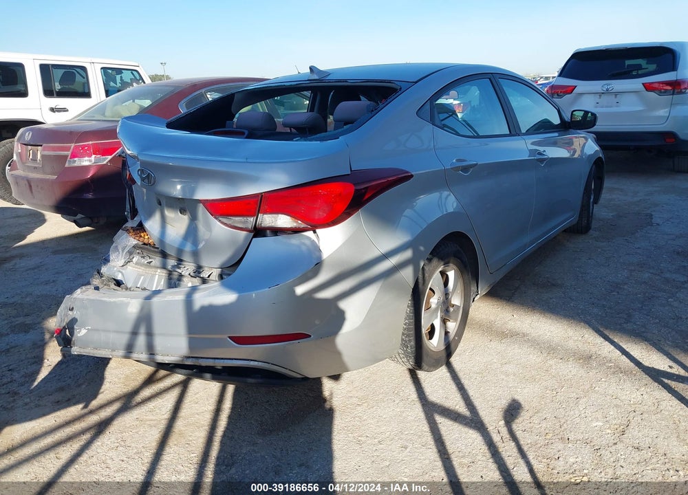 2014 HYUNDAI ELANTRA SE VIN: KMHDH4AE1EU188714