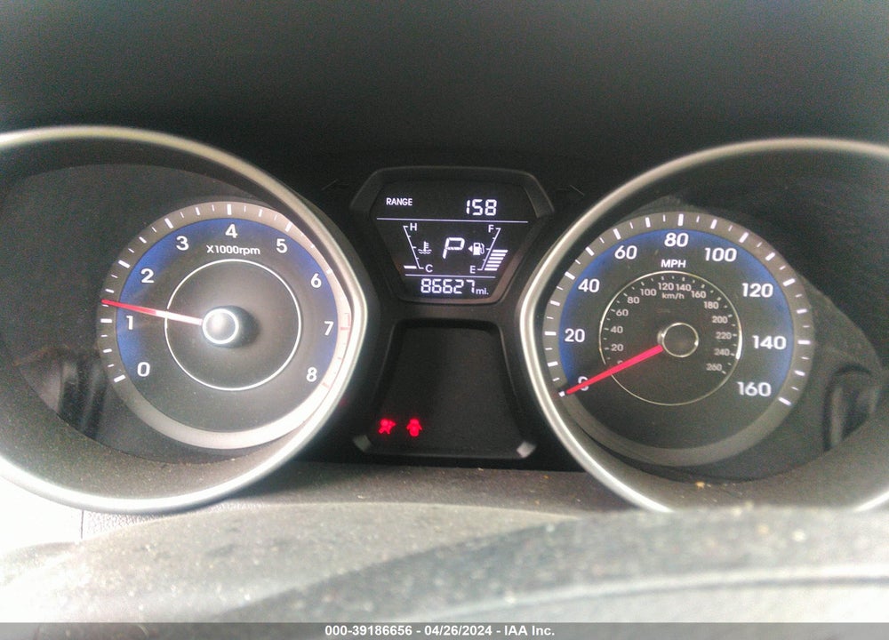 2014 HYUNDAI ELANTRA SE VIN: KMHDH4AE1EU188714