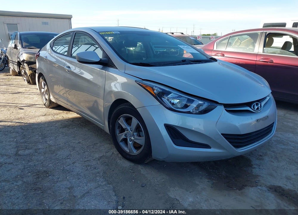 2014 HYUNDAI ELANTRA SE VIN: KMHDH4AE1EU188714