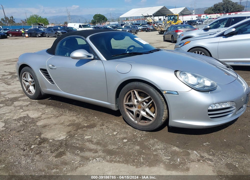 2010 PORSCHE BOXSTER VIN: WP0CA2A87AU710338
