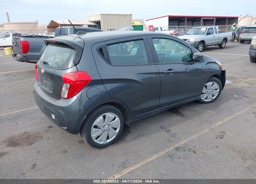 2017 CHEVROLET SPARK LS CVT VIN: KL8CB6SA8HC702893