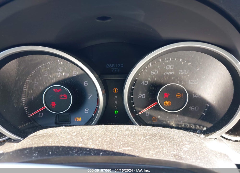 2009 ACURA TL 3.5 VIN: 19UUA86289A010354