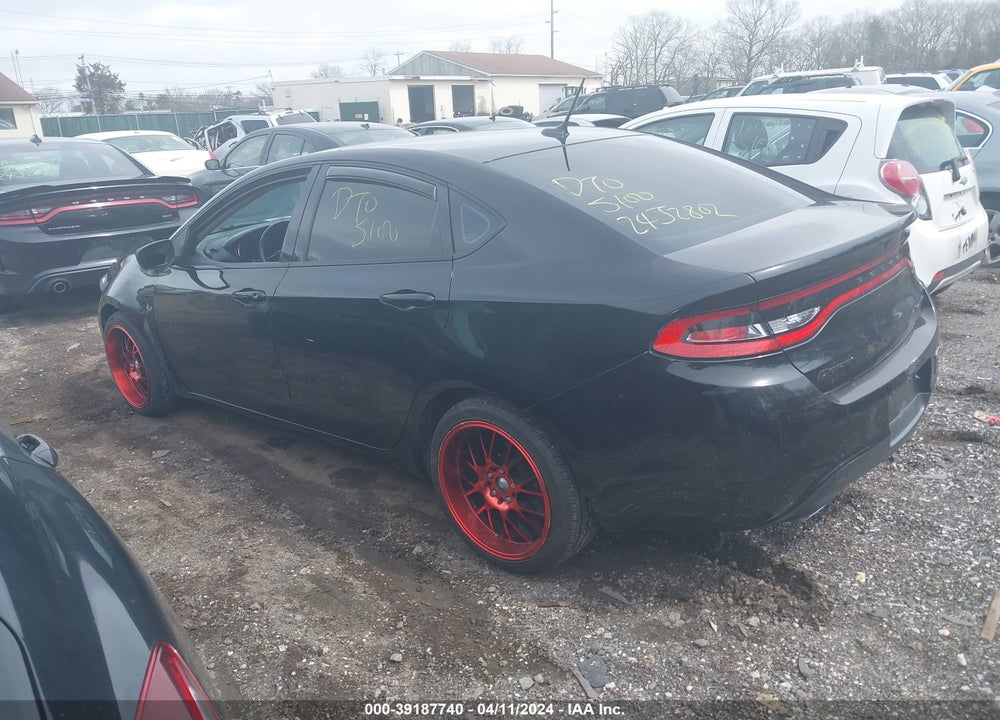 2013 DODGE DART SXT VIN: 1C3CDFBA6DD307055