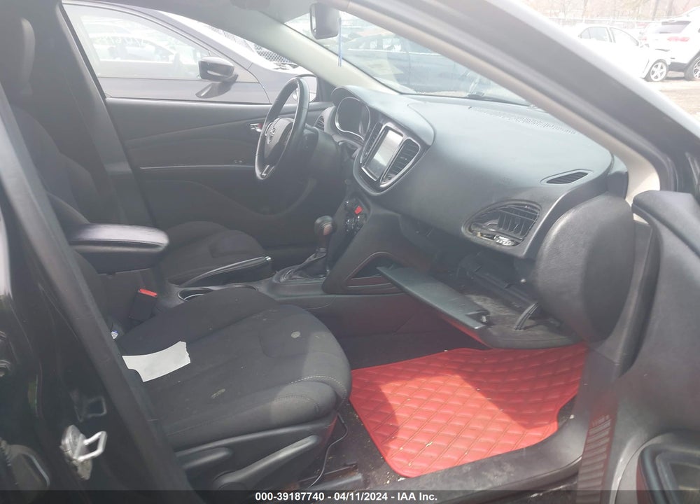 2013 DODGE DART SXT VIN: 1C3CDFBA6DD307055