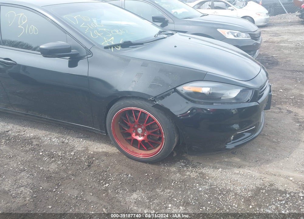 2013 DODGE DART SXT VIN: 1C3CDFBA6DD307055