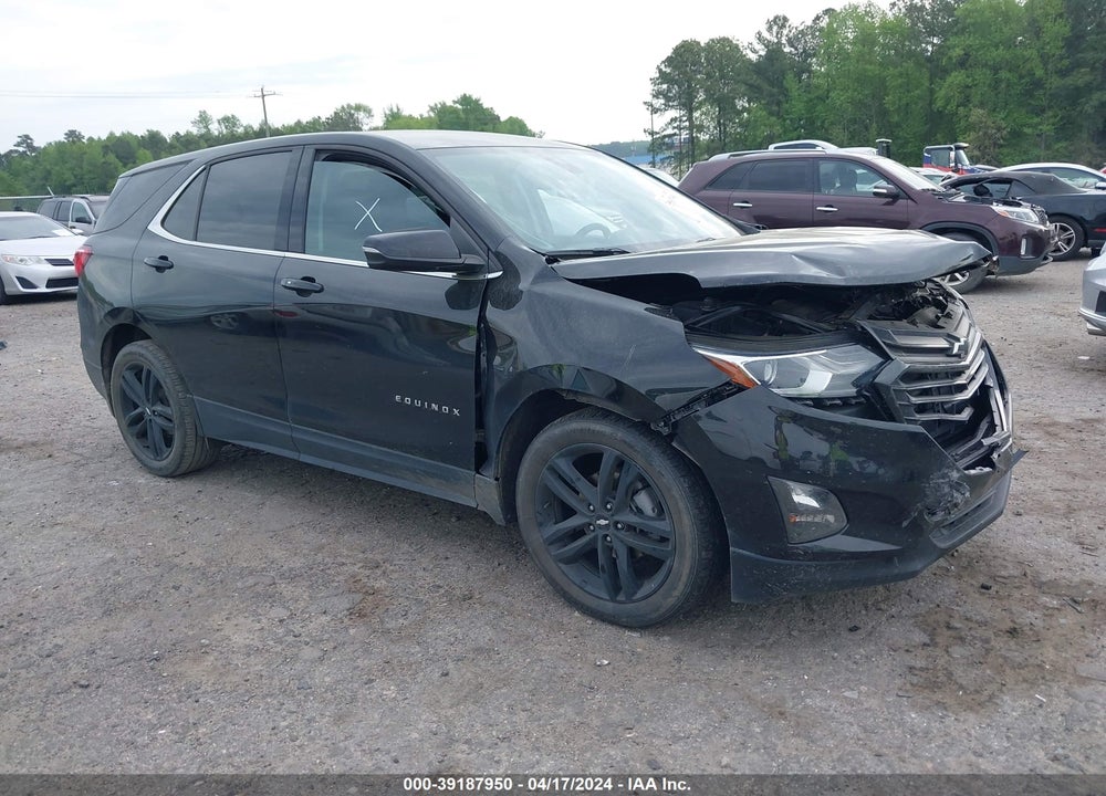 2020 CHEVROLET EQUINOX FWD LT 1.5L TURBO VIN: 2GNAXKEV8L6187541