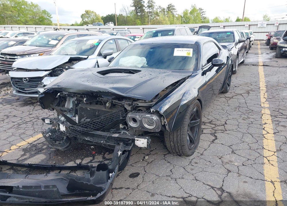 2017 DODGE CHALLENGER 392 HEMI SCAT PACK SHAKER VIN: 2C3CDZFJ7HH624489