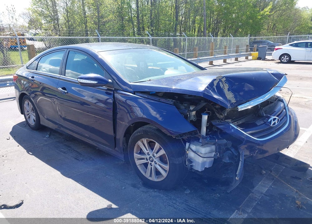 2014 HYUNDAI SONATA GLS VIN: 5NPEB4AC5EH889291