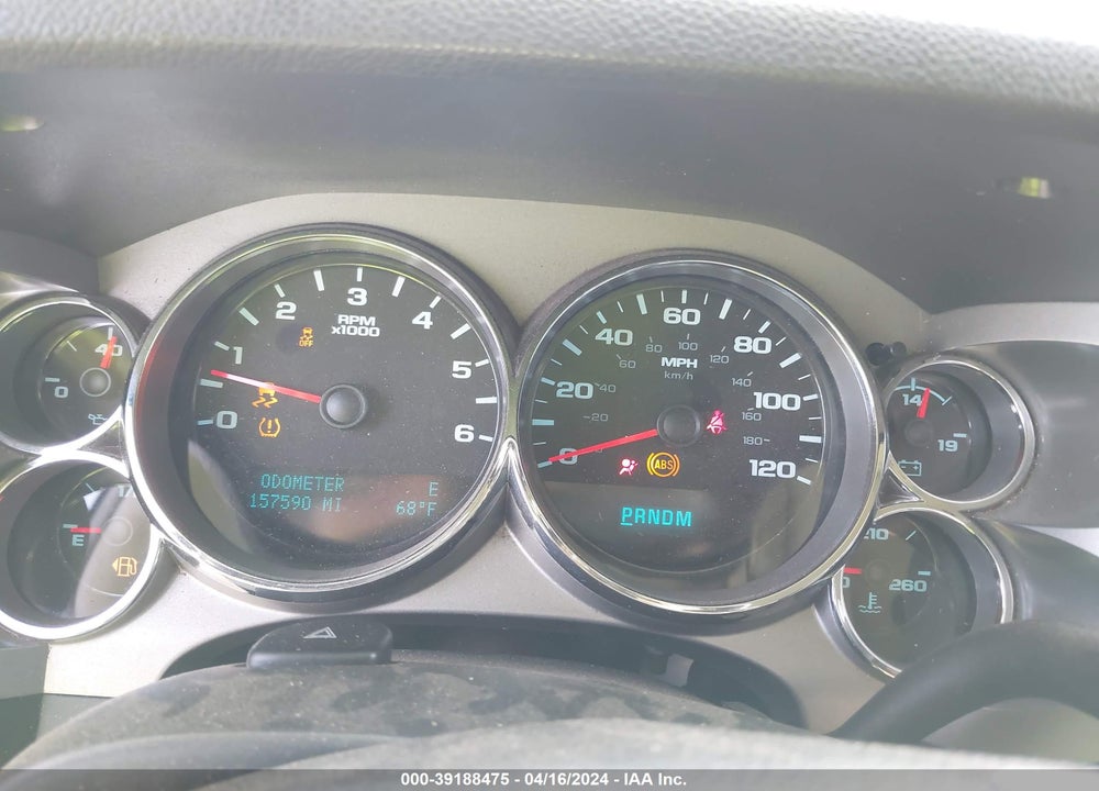 2013 CHEVROLET SILVERADO 1500 LT VIN: 1GCRKSE78DZ326326