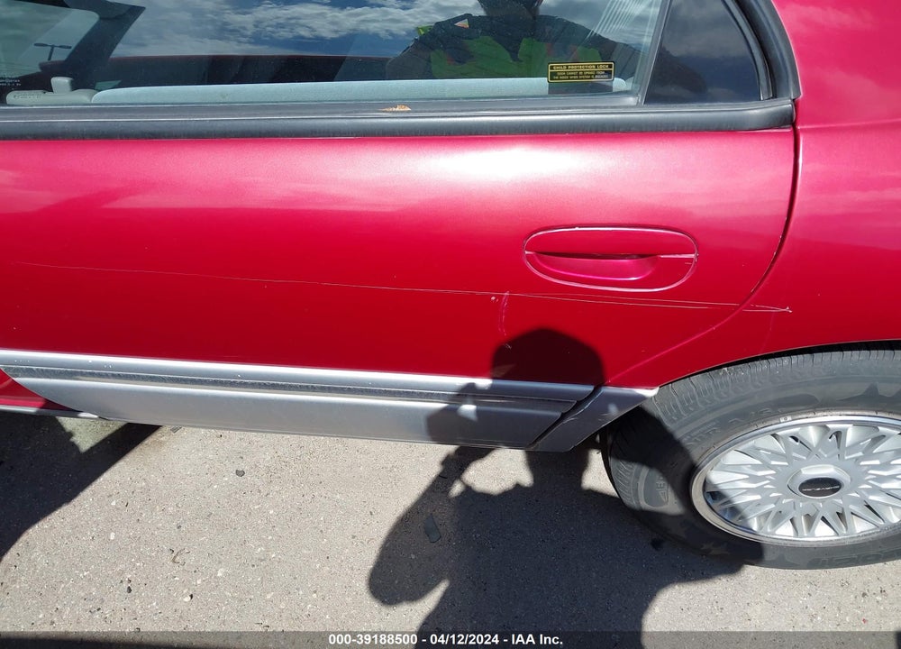 1995 CHRYSLER CONCORDE VIN: 2C3HD56T8SH568991