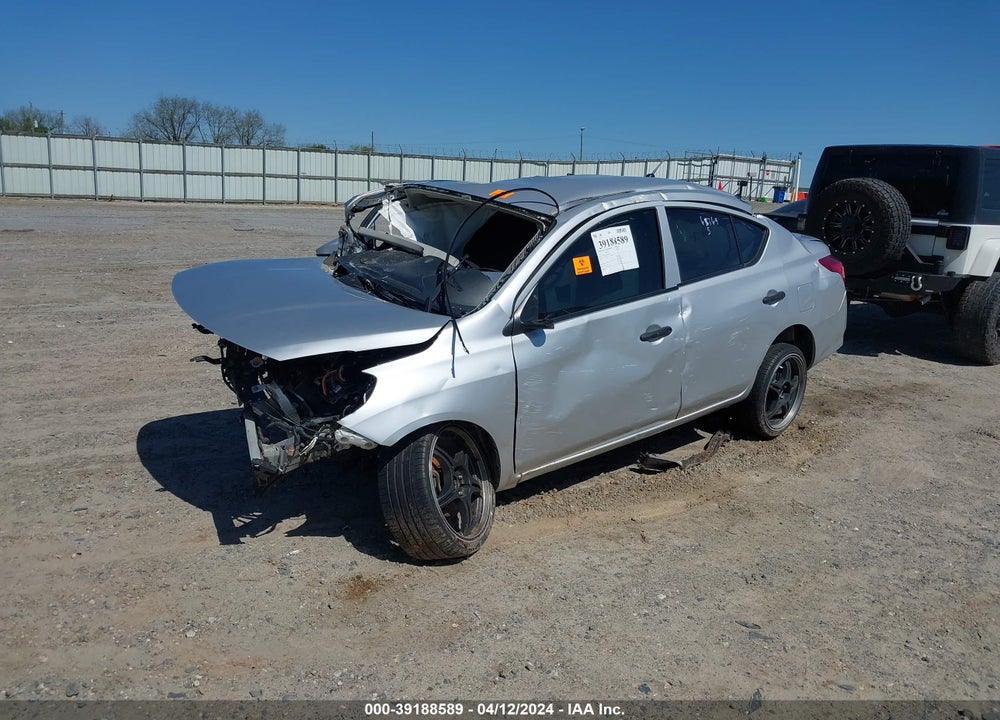 2019 NISSAN VERSA 1.6 S+ VIN: 3N1CN7AP8KL822069