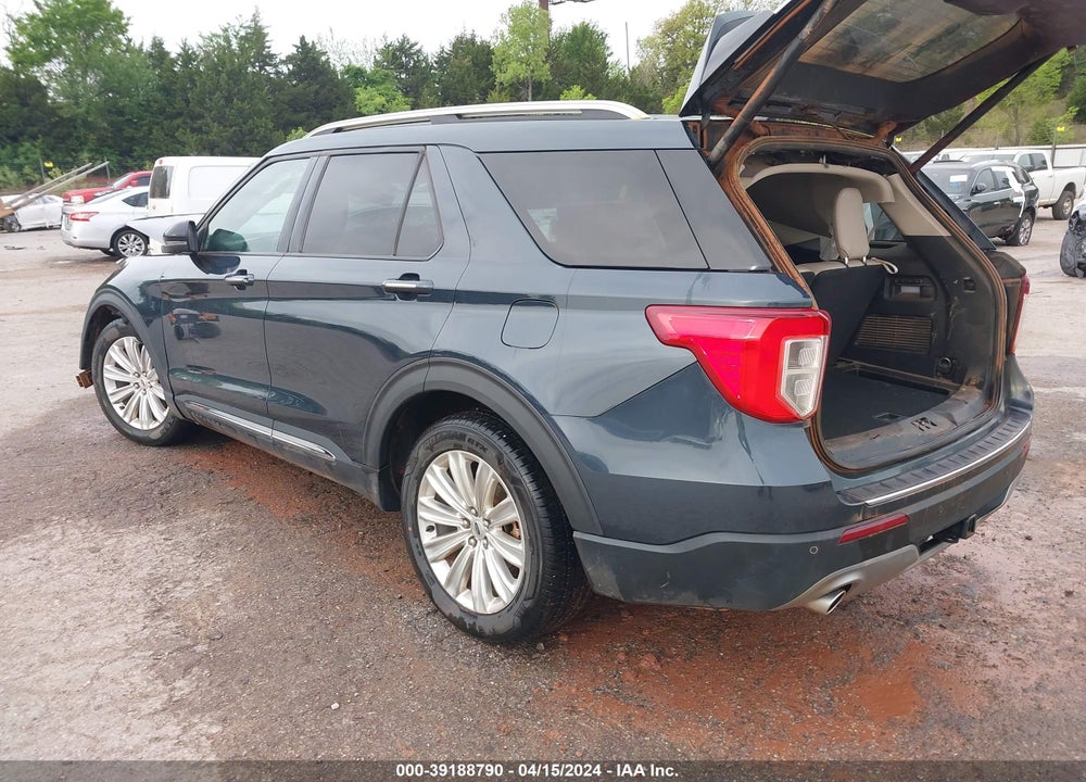2022 FORD EXPLORER LIMITED VIN: 1FMSK8FH2NGA62296