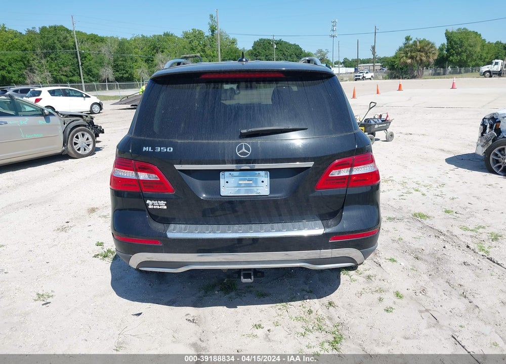 2015 MERCEDES-BENZ ML 350 VIN: 4JGDA5JB1FA472752