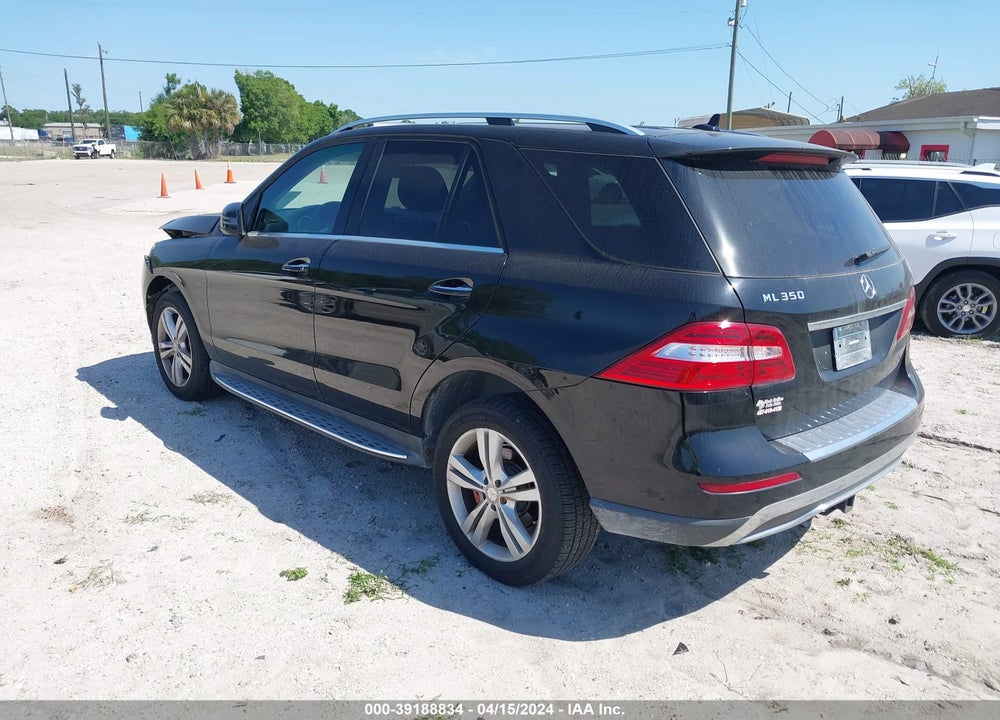 2015 MERCEDES-BENZ ML 350 VIN: 4JGDA5JB1FA472752
