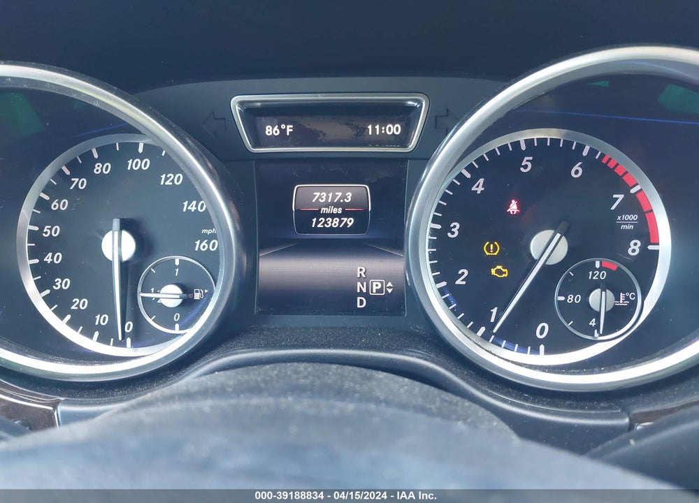 2015 MERCEDES-BENZ ML 350 VIN: 4JGDA5JB1FA472752