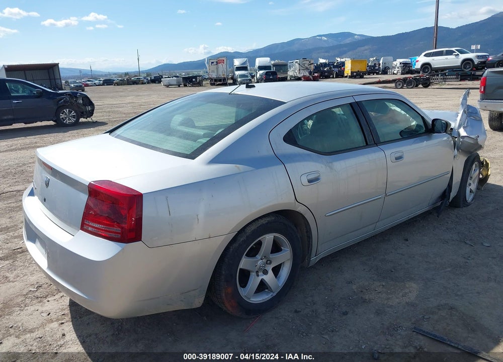 2008 DODGE CHARGER VIN: 2B3LA43G38H294092