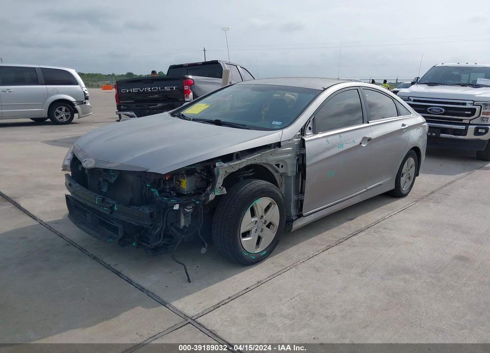 2012 HYUNDAI SONATA HYBRID VIN: KMHEC4A48CA034476