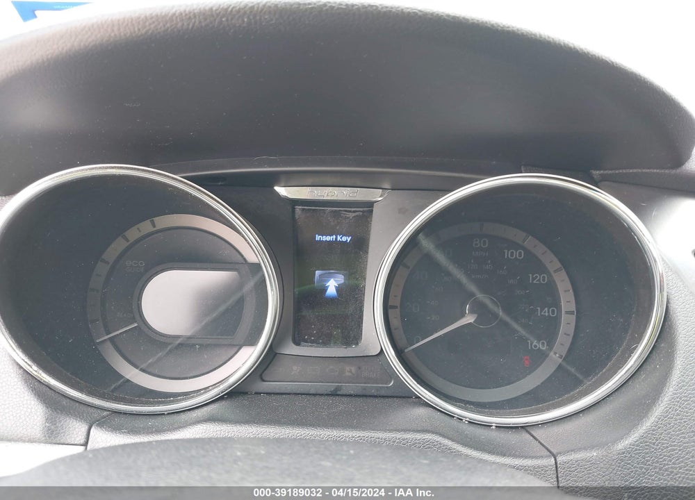 2012 HYUNDAI SONATA HYBRID VIN: KMHEC4A48CA034476