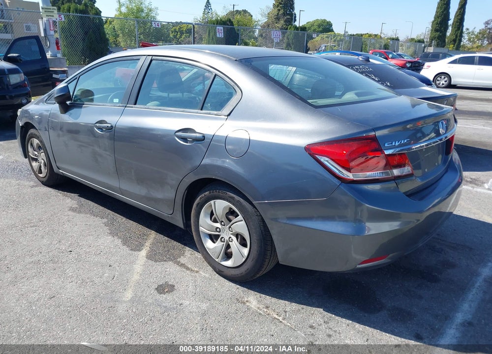 2013 HONDA CIVIC LX VIN: 19XFB2F55DE225918