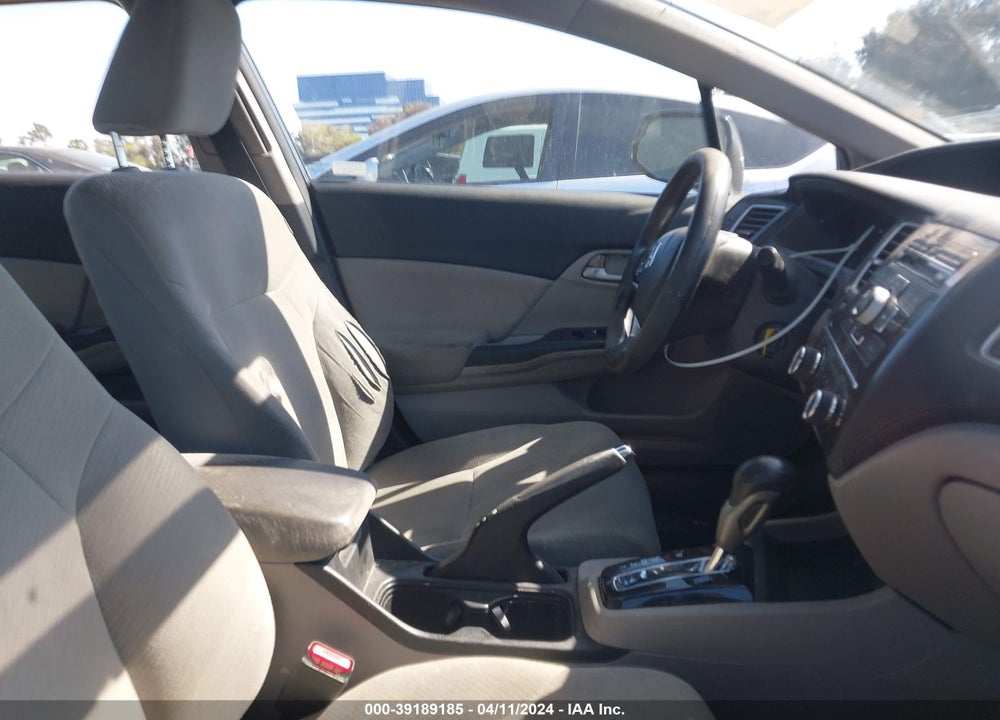 2013 HONDA CIVIC LX VIN: 19XFB2F55DE225918