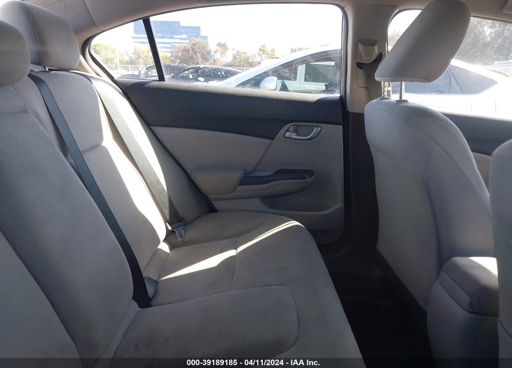 2013 HONDA CIVIC LX VIN: 19XFB2F55DE225918