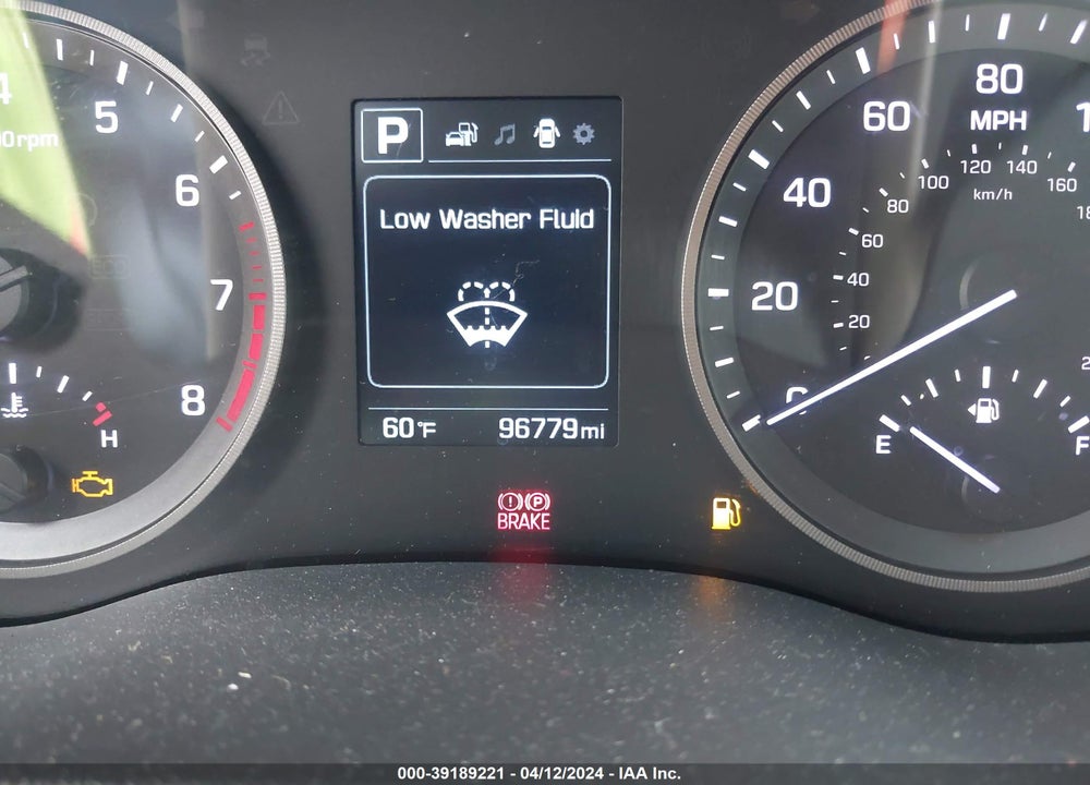 2016 HYUNDAI TUCSON SE VIN: KM8J23A48GU074315