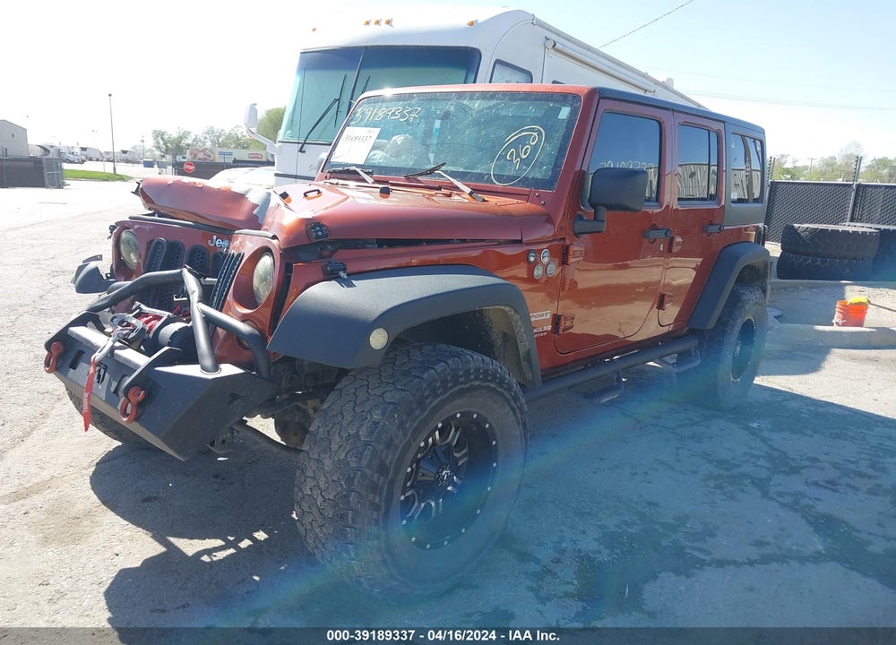 2014 JEEP WRANGLER UNLIMITED SPORT VIN: 1C4BJWDG6EL250865