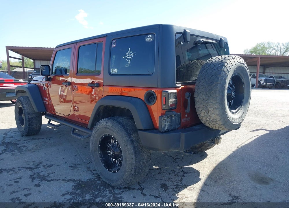 2014 JEEP WRANGLER UNLIMITED SPORT VIN: 1C4BJWDG6EL250865