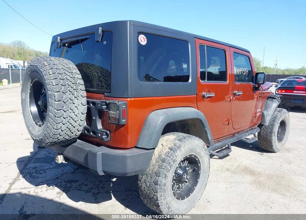 2014 JEEP WRANGLER UNLIMITED SPORT VIN: 1C4BJWDG6EL250865