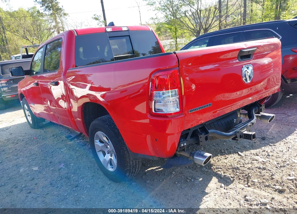 2023 RAM 1500 BIG HORN 4X2 5'7 BOX VIN: 1C6RREFT2PN614354