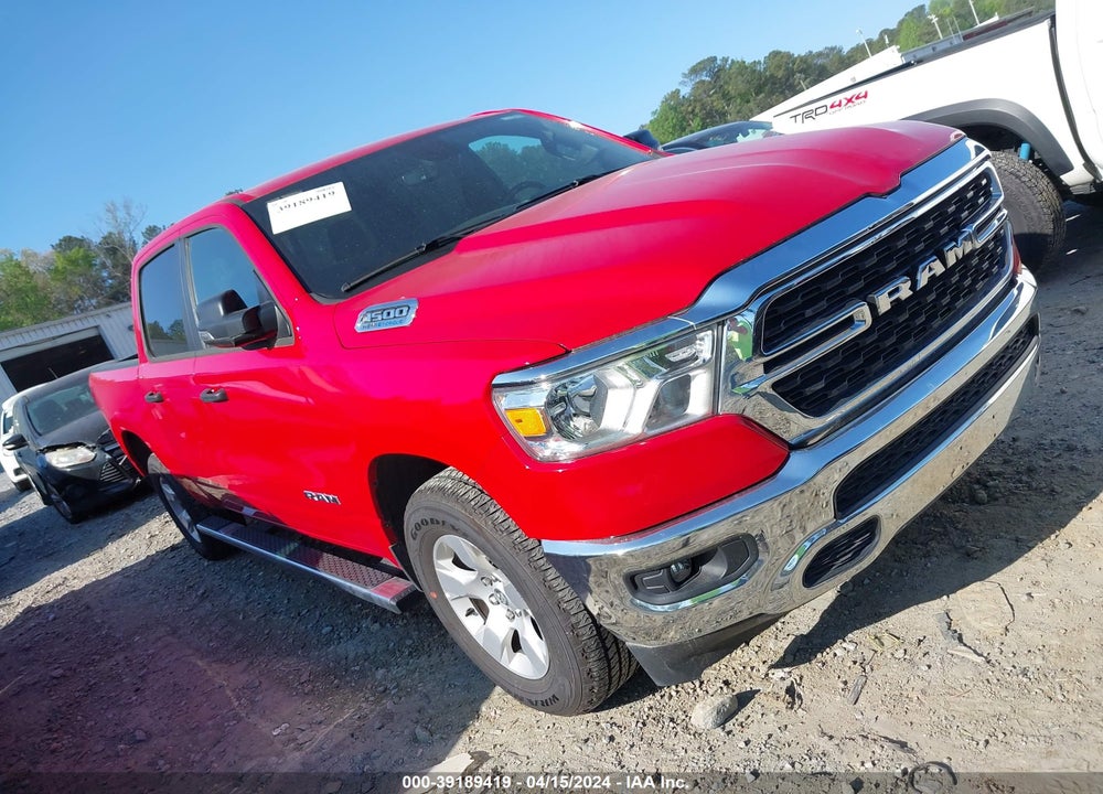 2023 RAM 1500 BIG HORN 4X2 5'7 BOX VIN: 1C6RREFT2PN614354
