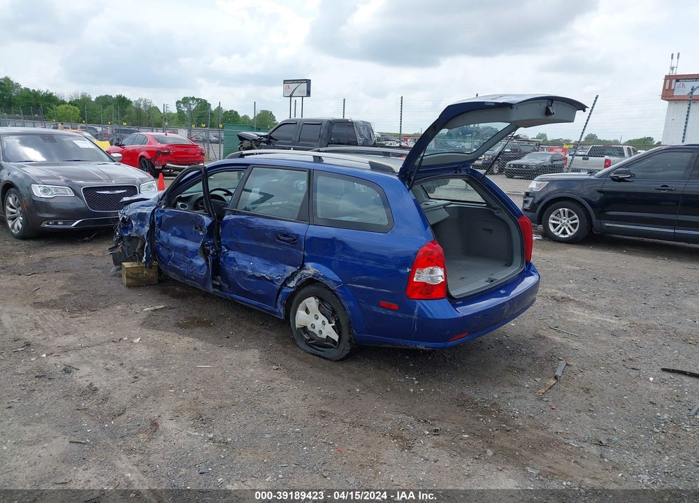 2007 SUZUKI FORENZA CONVENIENCE VIN: KL5JD86Z27K552925