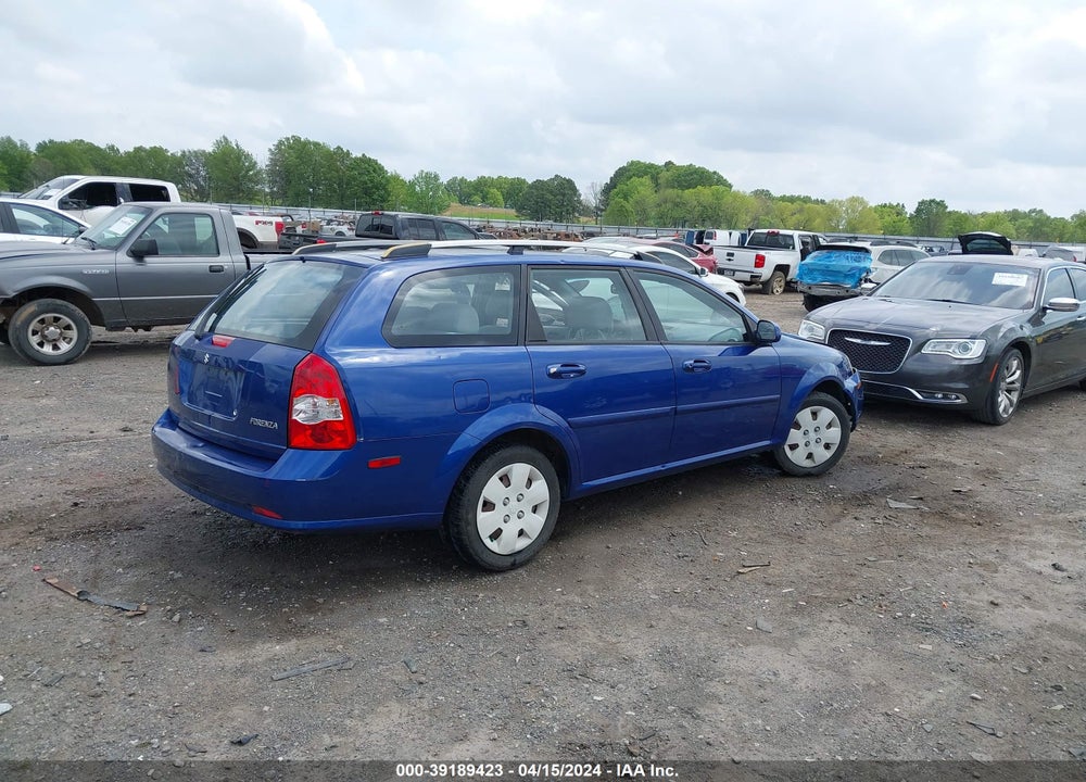 2007 SUZUKI FORENZA CONVENIENCE VIN: KL5JD86Z27K552925
