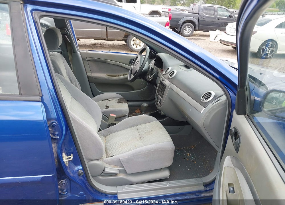 2007 SUZUKI FORENZA CONVENIENCE VIN: KL5JD86Z27K552925