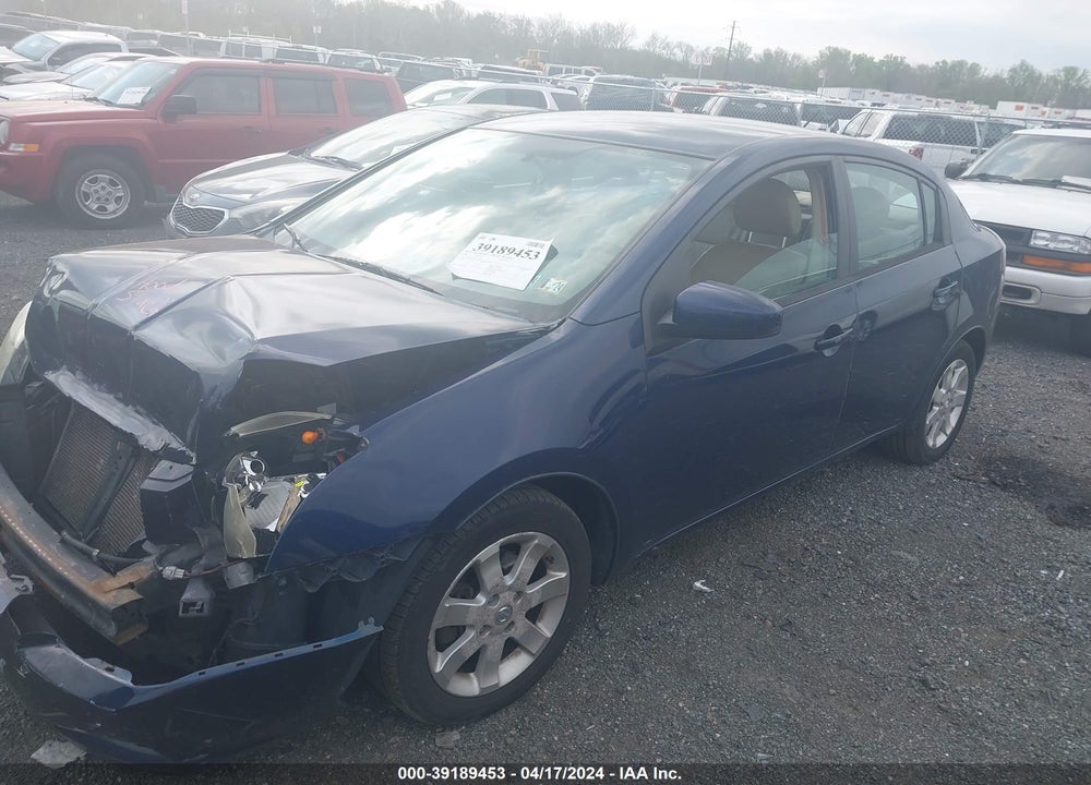 2008 NISSAN SENTRA 2.0SL VIN: 3N1AB61E08L614804