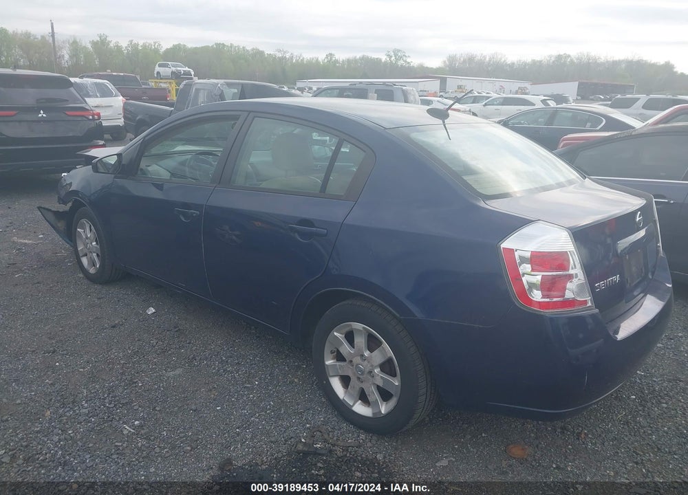 2008 NISSAN SENTRA 2.0SL VIN: 3N1AB61E08L614804
