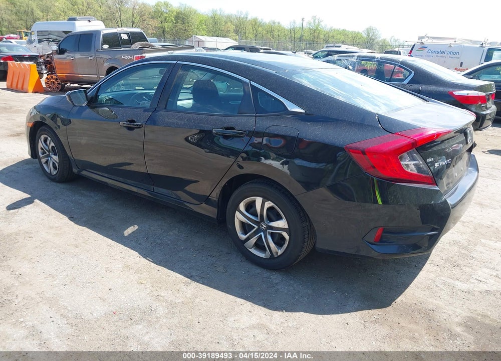 2017 HONDA CIVIC LX VIN: 2HGFC2F54HH576604