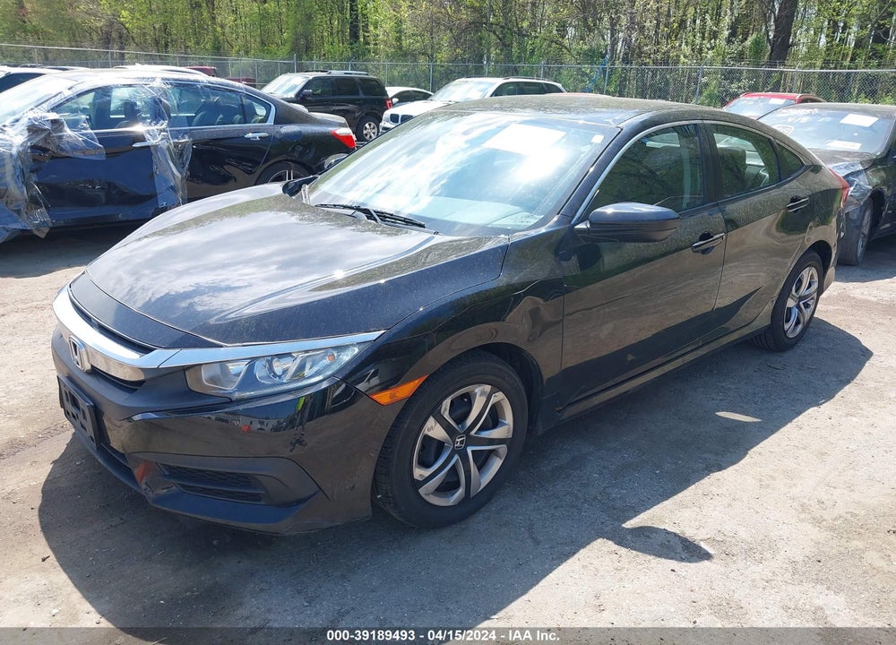 2017 HONDA CIVIC LX VIN: 2HGFC2F54HH576604