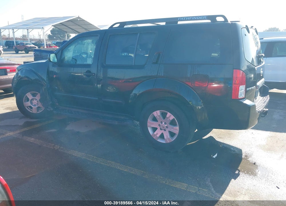 2006 NISSAN PATHFINDER LE VIN: 5N1AR18U46C613085
