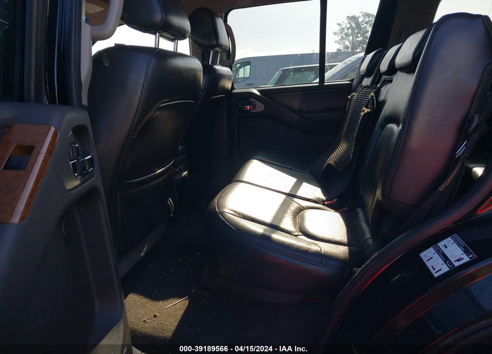 2006 NISSAN PATHFINDER LE VIN: 5N1AR18U46C613085