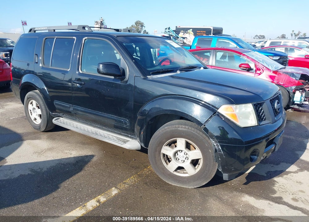 2006 NISSAN PATHFINDER LE VIN: 5N1AR18U46C613085