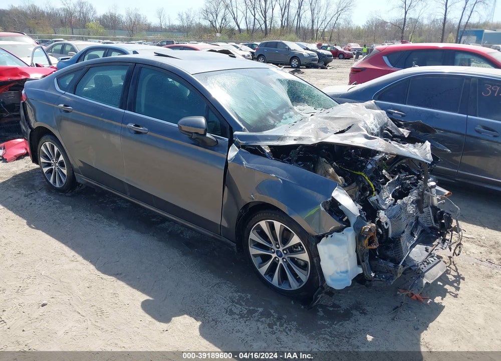 2019 FORD FUSION SE VIN: 3FA6P0T92KR260635