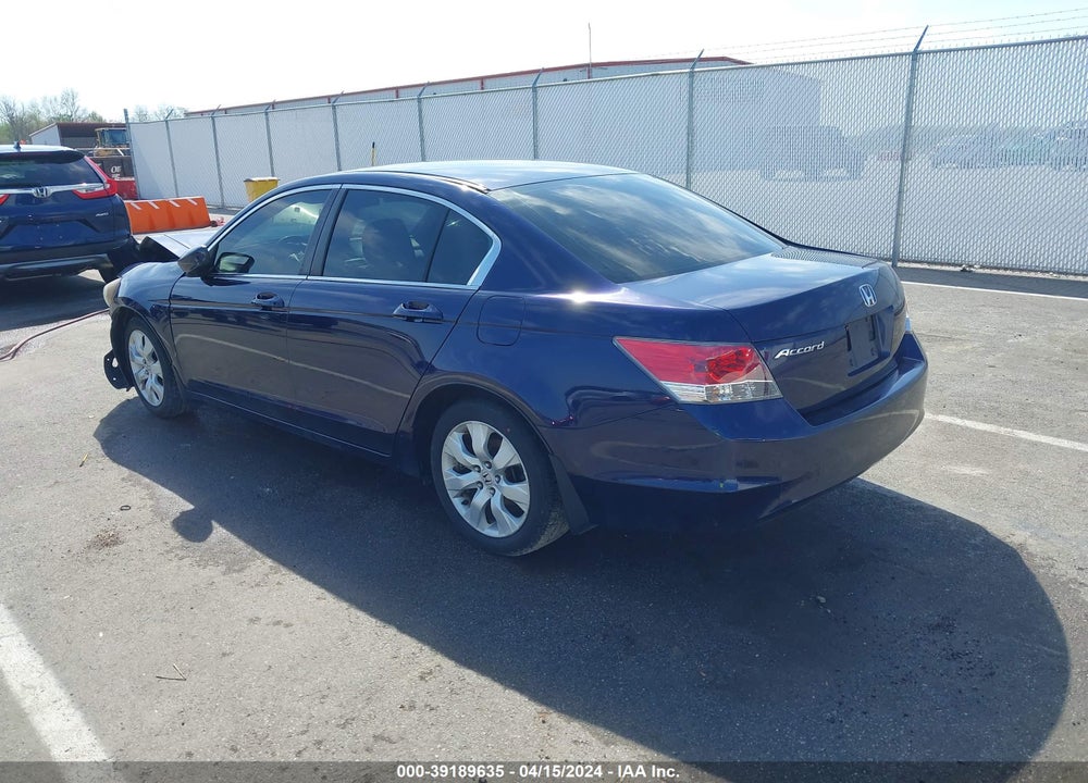 2009 HONDA ACCORD 2.4 EX VIN: 1HGCP267X9A067481