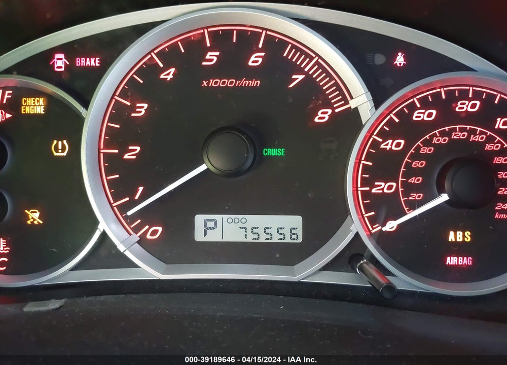 2008 SUBARU IMPREZA WRX VIN: JF1GH75628H823948