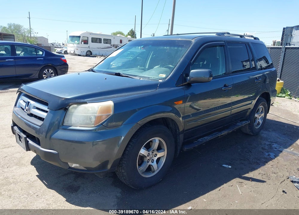 2006 HONDA PILOT EX-L VIN: 5FNYF18566B012882